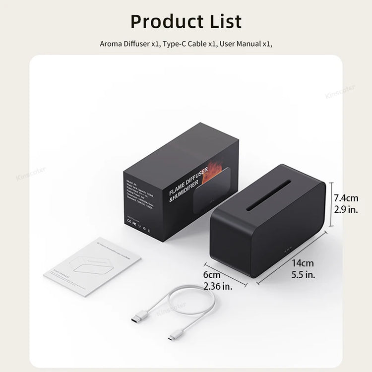 Flame Mist Diffuser – Small in Size, Big on Serenity