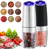 GrindMate™ Pro: Automatic Gravity Spice & Coffee Grinder with Adjustable Coarseness