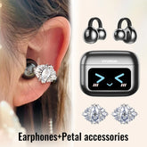 EchoGrip™ M100 ENC Ear Clip Earphones – Style, Sound, and Smart Control