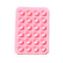 Double Side Silicone Suction Pad for Mobile Phone Fixture Suction Cup Backed Adhesive Silicone Rubber Sucker Pad for Fixed Pad