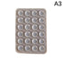 Double Side Silicone Suction Pad for Mobile Phone Fixture Suction Cup Backed Adhesive Silicone Rubber Sucker Pad for Fixed Pad