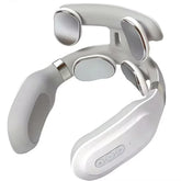 Heated Neck & Spine Massager – 4D Head Relief with Vibration, Heat & Breathing Light